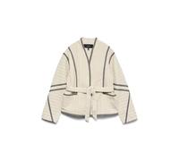 Vero Moda LS V-Neck Quilted Jacket Vmjane Wvn Exp-Giacca Trapuntata con Scollo a V, Conchiglia, x_l Donna