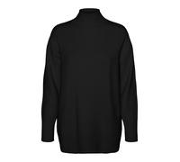 Vero Moda maglia dolcevita Gold in misto viscosa nero S