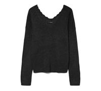 Vero Moda maglia in lurex con scollo a V nero S