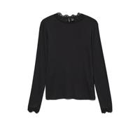 VERO MODA Maglia Manica Lunga Donna, Nero, L