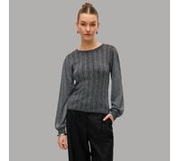 Vero Moda maglia nero grigio pullover con glitter art. Italia 10331487