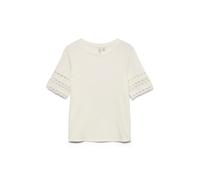 VERO MODA Maglietta '10340787' bianco Donna - Abbigliamento - Taglie comode - Maglie e top - Maglie e T-shirt VERO MODA M