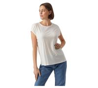 T-shirt a maniche corte Bianco M Tinta unita