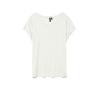 Maglietta da donna Vero Moda Ava Plain Blanc L
