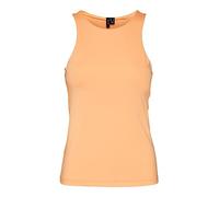 Vero Moda Maglietta da Donna Vmbianca SL Canottiera Noos, Mock Arancione, S