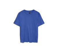 VERO MODA T-Shirt Vmpaulina SS-Maglietta Ga Jrs Noos, Blu Scintillante, M Donna