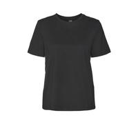 VERO MODA Vmpaulina SS-Maglietta Ga Jrs Noos T-Shirt, Nero, L Donna