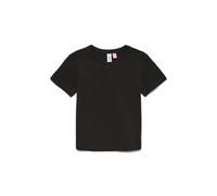 VERO MODA Maglietta da Ragazza Vmpaulina S Ga Jrs Girl Noos, Nero, 146 cm-152 cm