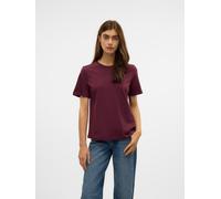 VERO MODA Maglietta 'Paulina' rosso vino, Taglia S