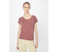 VERO MODA Vmava Plain SS Top Gajrs Noos T-Shirt, Marrone Rosa, L Donna