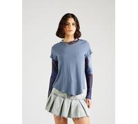 VERO MODA Vmbella SS Top Wvn Ga Noos T-Shirt, Blu Porcellana, XL Donna