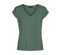 VERO MODA Maglietta 'VMFilli' verde scuro, Taglia XS