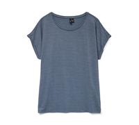 VERO MODA Maglietta 'VMLava' blu fumo / argento Donna VERO MODA XS blu fumo / argento