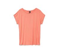 VERO MODA Maglietta 'VMLava' rosso pastello / argento Donna VERO MODA XS rosso pastello / argento