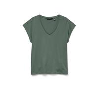 VERO MODA Maglietta 'VMLuna' verde scuro, Taglia XS