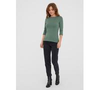 Vero Moda Vmpanda Modal 3/4 Top Jrs Noos Maglietta, Laurel Wreath, XS Donna