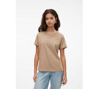 VERO MODA Maglietta 'VMPaula' beige scuro, Taglia M