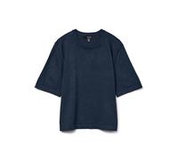 VERO MODA Maglione da Donna VMSILJE, Blazer Blu Marine, S