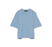 VERO MODA Maglione da Donna VMSILJE, Blu di Cachemire, S