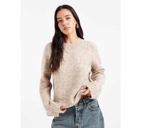 Vero Moda - Maglione oversize spesso di colore neutro mélange L