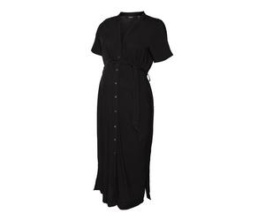 Vero Moda Maternity Abito camicia 'VICA' nero Donna - Abbigliamento - Taglie comode - Abiti - Abiti camicia Vero Moda Maternity 38
