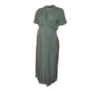 Vero Moda Maternity Abito camicia 'VICA' verde Donna - Abbigliamento - Taglie comode - Abiti - Abiti camicia Vero Moda Maternity 40