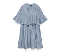 Vero Moda Maternity Abito camicia 'VMMelena' marino / blu scuro / bianco Donna Vero Moda Maternity 42