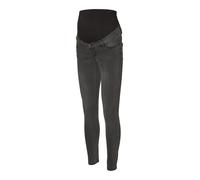 MAMA.LICIOUS VMMTANYA MR S Piping Jeans VI207 GA Noos, Dark Grey Denim, L da Donna
