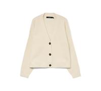 VERO MODA Cardigan da Donna Vmaries LS con Scollo a V, Betulla, XS, Betulla, XS