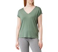 VERO MODA NOS Donna Vmava SS V-Neck Tee VMA Noos T-Shirt Not Applicable, Corona D' Alloro, XS