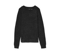 Vero Moda NOS Donna Vmdoffy LS O-Neck Blouse Noos Felpa Not Applicable, Nero (Blackblack), 44 (Taglia Unica: Medium)