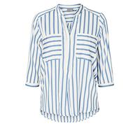 VERO MODA NOS Donna Vmerika Stripe 3/4 Shirt Top E10 Noos Camicia da Donna Not Applicable, Biancaneve, M