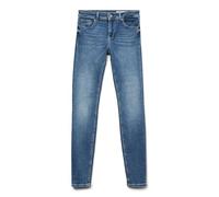 VERO MODA NOS Donna Vmlux Mr Slim Jeans Ri310 Noos Jeans Not Applicable, Medium Blue Denim, M