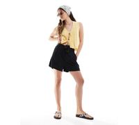 Vero Moda VMMIA HR Loose Summer Shorts GA Noos Pantaloncini, Nero, M Donna