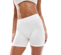 Vero Moda - Pantaloncini leggings modellanti bianchi-Bianco S-M