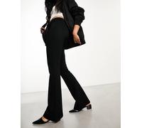 Vero Moda - Pantaloni a zampa neri-Nero XS