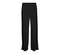 VERO MODA Pantaloni da Donna Vmeasy Joy HW Wide Pants Wvn Ga, Nero, L