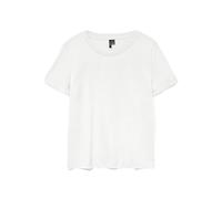 Vero Moda Paula - Maglietta a Maniche Corte, Bianco, XS