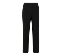 Vero Moda Petite - Pantaloni con fondo ampio neri con pinces-Nero S