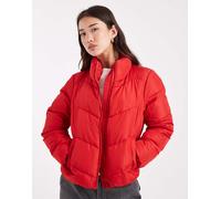 Vero Moda - Piumino corto color nastro rosso S