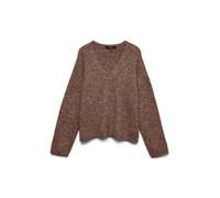 VERO MODA Pullover 'BERRY' marrone Donna - Abbigliamento - Pullover e cardigan - Maglioni - Pullover in maglia fine VERO MODA S