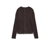 VERO MODA Pullover da Donna Vmsiri LS a Collo Alto, Torta al Cioccolato, M, Torta al Ci, M