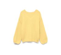 VERO MODA Pullover extra large 'VMMaybe' giallo chiaro Donna - Abbigliamento - Taglie comode - Pullover e cardigan - Pullover VERO MODA M