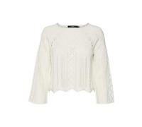 VERO MODA Pullover in Maglia fine da Donna Modello a Maglia Oversize Morbido Top a Maniche Lunghe
