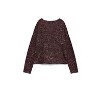 VERO MODA Pullover 'Maglieria' bordeaux Donna - Abbigliamento - Taglie comode - Pullover e cardigan - Pullover VERO MODA S