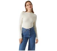 Vero Moda pullover panna, maglioncino girocollo da donna Vero Moda Evie 10290612