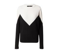 VERO MODA Vmplaza-Pullover Ga Boo Maglione Lavorato a Maglia, Betulla/Dettaglio: Blocco Nero, M Donna