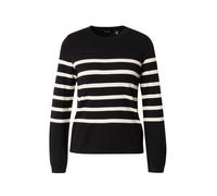 VERO MODA Pullover 'Saba' nero / bianco Donna VERO MODA XXL