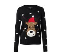 VERO MODA Pullover 'Tinsel' cappuccino / marrone scuro / nero / bianco Donna VERO MODA XSxTaglie normali cappuccino / marrone scuro / nero / bianco