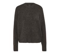 VERO MODA Vmboom Ga Noos-Pullover con Scollo Rotondo Maglione Lavorato a Maglia, Torta al Cioccolato. Dettagli: Melange, S Donna